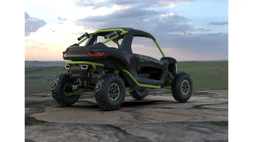 Мотовездеход Segway Villain SX10 Hybrid (серо-зелёный), фото фото 9