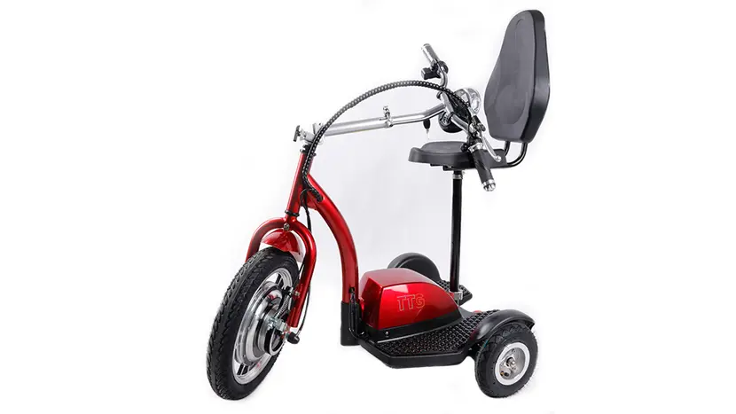 Електросамокат з сидінням T06-1 36V350W 12AH - SM (червоний) фото 2 купити в Україні
