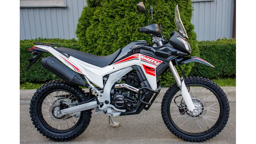 Мотоцикл LONCIN LX250GY-3G DS2 (чорний) фото 2 купити в Україні
