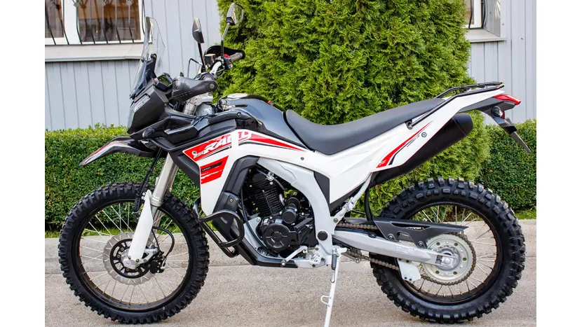Мотоцикл LONCIN LX250GY-3G DS2 (чорний) фото 4 купити в Україні