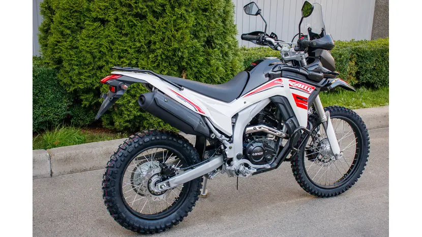 Мотоцикл LONCIN LX250GY-3G DS2 (чорний) фото 5 купити в Україні