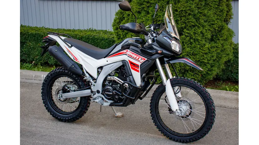 Мотоцикл LONCIN LX250GY-3G DS2 (чорний) фото 7 купити в Україні