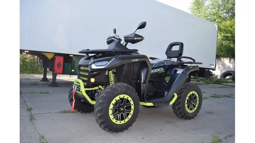 Квадроцикл SEGWAY SNARLER 600GL Deluxe (SGW570F-A5) Black/Green фото 5 купити в Україні