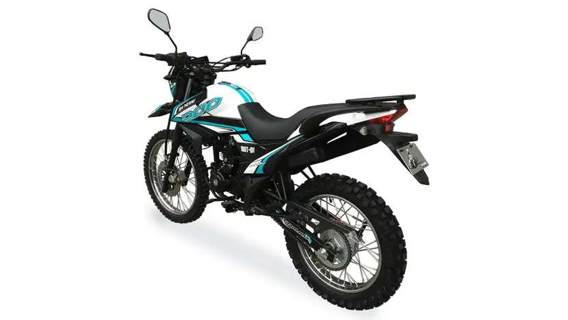 Мотоцикл Shineray XY200GY-6C (бірюзовий) фото 2 купити в Україні
