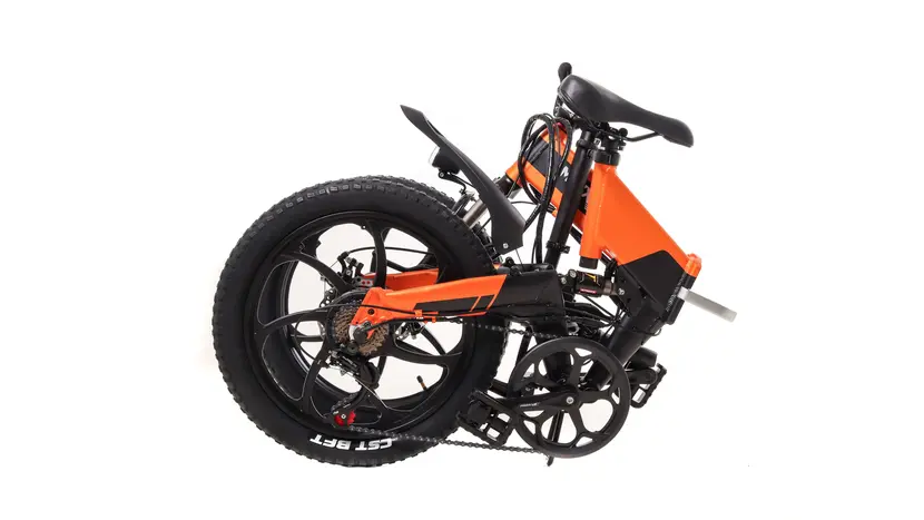 Электрический велосипед Maxxter RUFFER MAX 20" (чёрно-оранжевый), фото фото 3