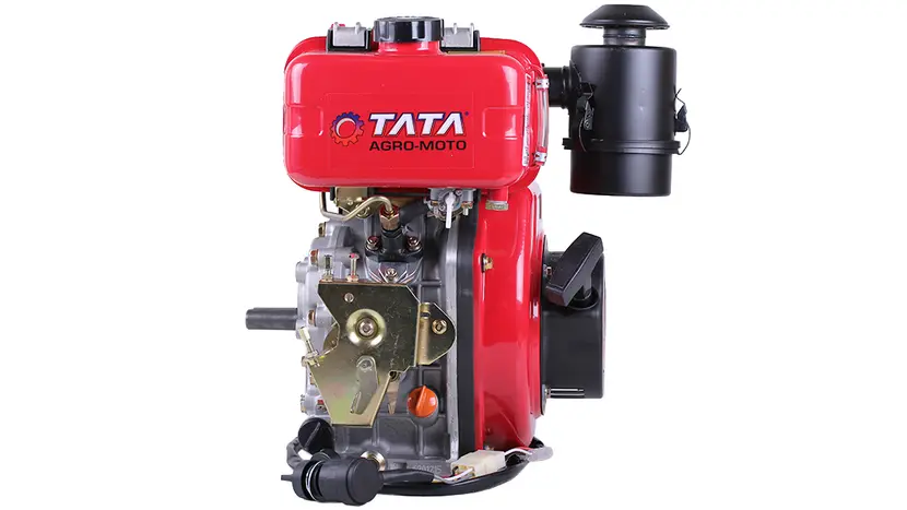 Двигатель TATA 173DE дизельный с электростартером 5 л.с. вал 20мм – шпонка, фото фото 4