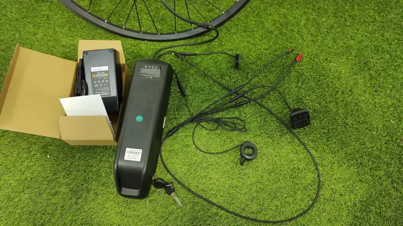 Электронабор E-Crosser 48V/750W задний редукторный под трещотку спицованный 29 дюймов, батарея li-ion 15A, фото фото 9
