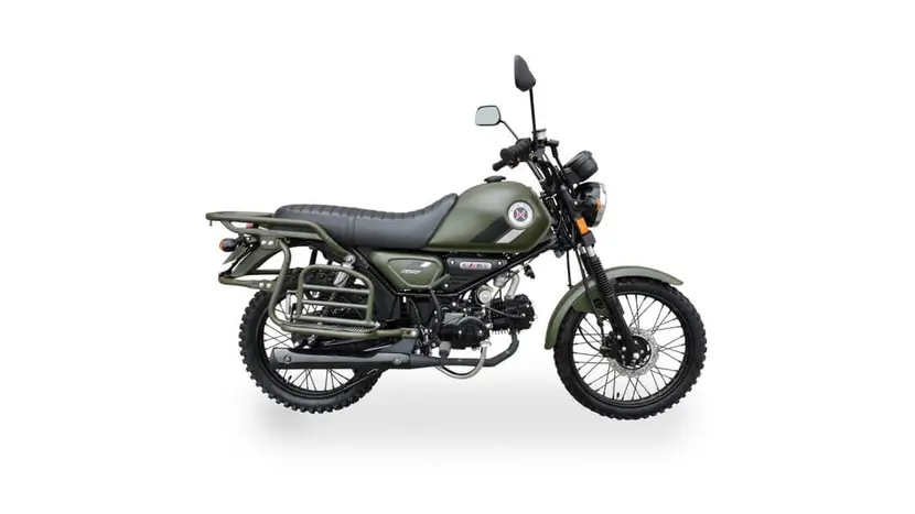 Мопед Shineray COLT 125 зелений фото 2 купити в Україні