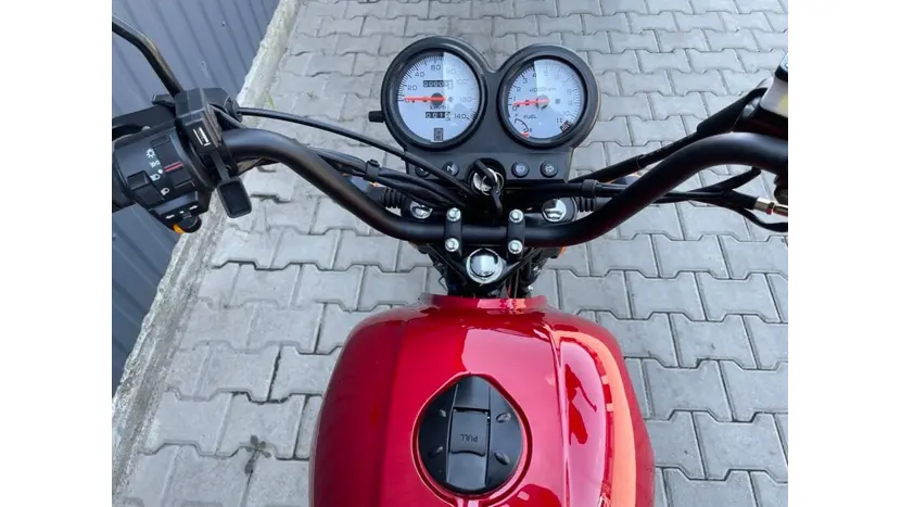 Мопед Shineray COLT 125 червоний фото 4 купити в Україні
