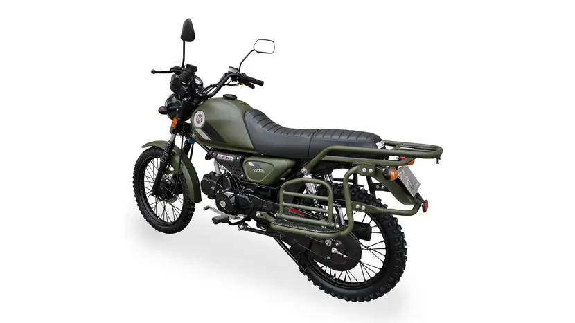 Мопед Shineray COLT 125 зелений фото 3 купити в Україні