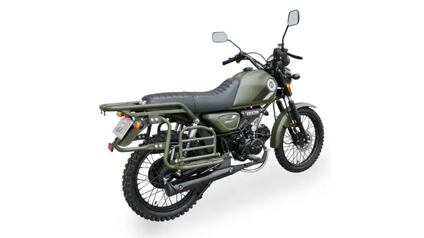 Мопед Shineray COLT 125 зелений фото 4 купити в Україні
