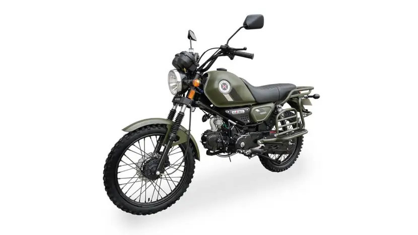 Мопед Shineray COLT 125 зелений фото 5 купити в Україні