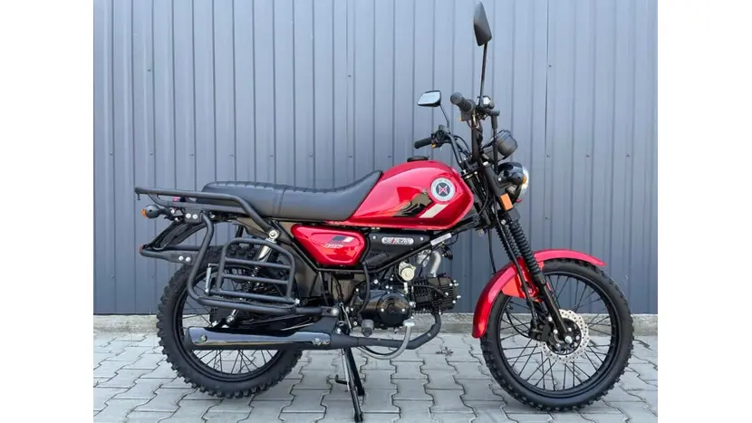 Мопед Shineray COLT 125 червоний фото 3 купити в Україні