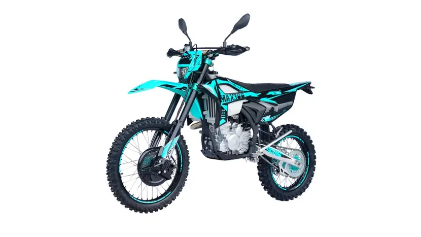 Мотоцикл Kovi Max 300 Motard чорно-бірюзовий фото 3 купити в Україні