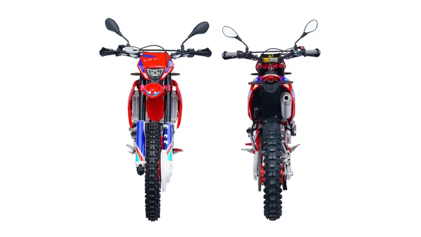 Мотоцикл Kovi Max 300 червоно-синій фото 4 купити в Україні