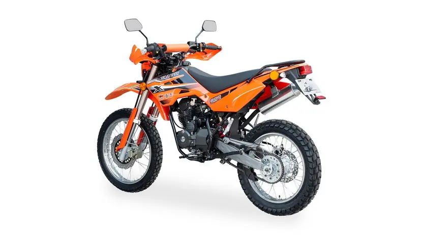 Мотоцикл Shineray XY200GY-11B Light Enduro (помаранчевий) фото 5 купити в Україні