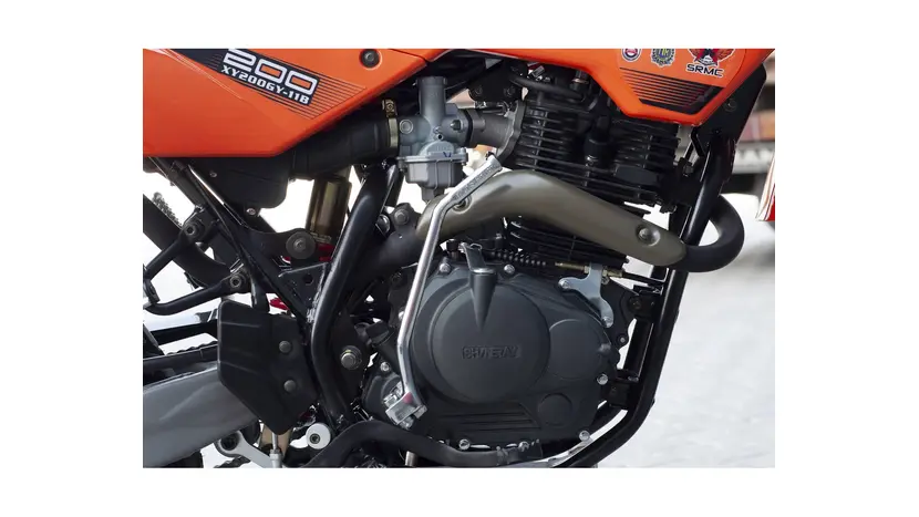 Мотоцикл Shineray XY200GY-11B Light Enduro (помаранчевий) фото 12 купити в Україні