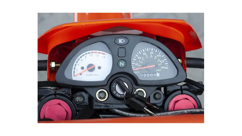 Мотоцикл Shineray XY200GY-11B Light Enduro (помаранчевий) фото 14 купити в Україні