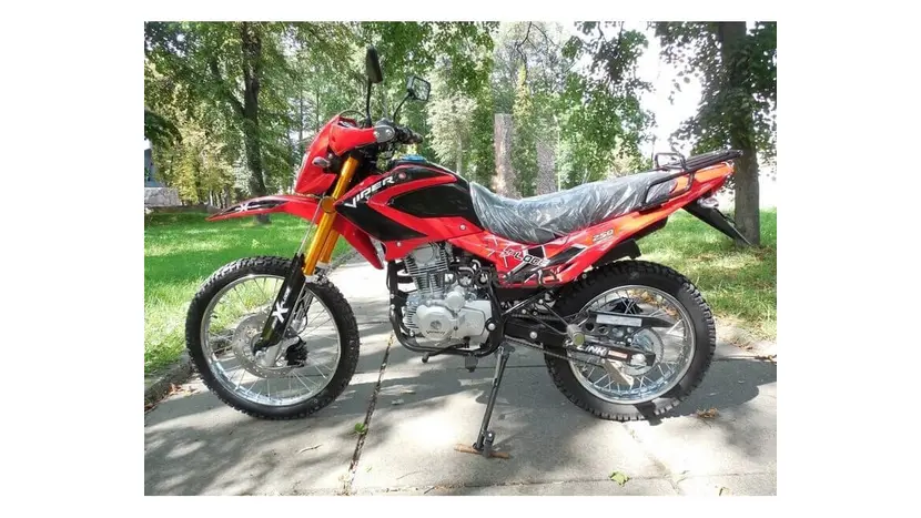 Мотоцикл Viper V250L New (чорно-червоний) фото 5 купити в Україні