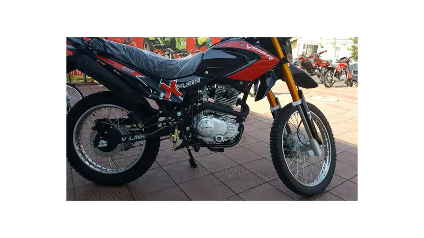 Мотоцикл Viper V250L (чорно-червоний) фото 2 купити в Україні