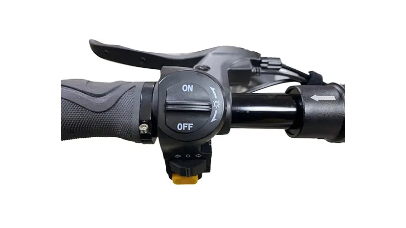 Электросамокат Crosser T4 (1000 Вт; 48 В; 12,5 А/ч), колёса 10" + сидение, амортизационная вилка, БЕЗ ЗАРЯДНОГО, фото фото 4