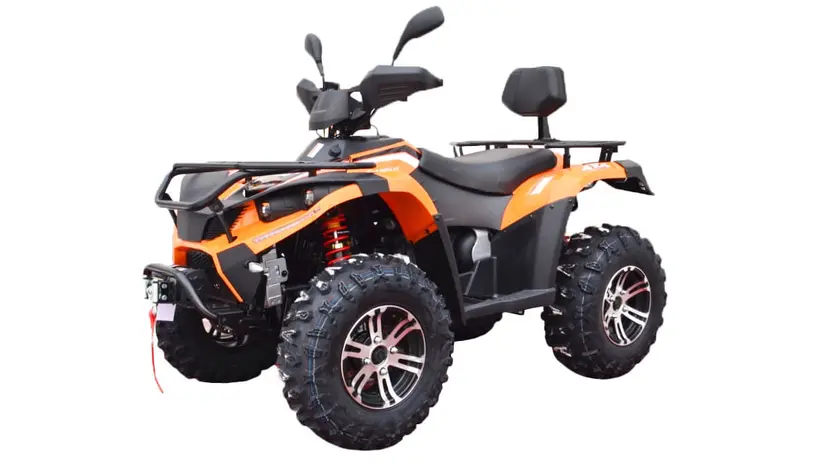 Квадроцикл LINHAI LH400ATV-D EFI (помаранчевий) фото 2 купити в Україні