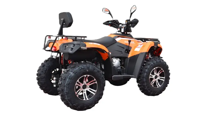 Квадроцикл LINHAI LH400ATV-D EFI (помаранчевий) фото 3 купити в Україні
