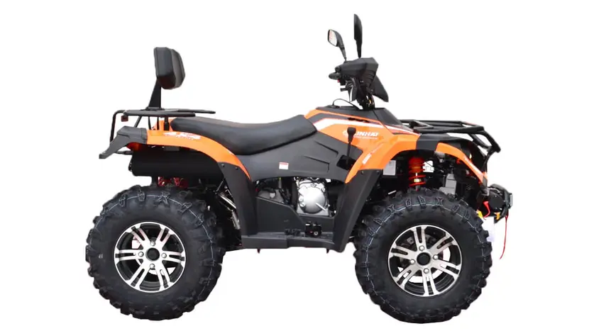 Квадроцикл LINHAI LH400ATV-D EFI (помаранчевий) фото 4 купити в Україні