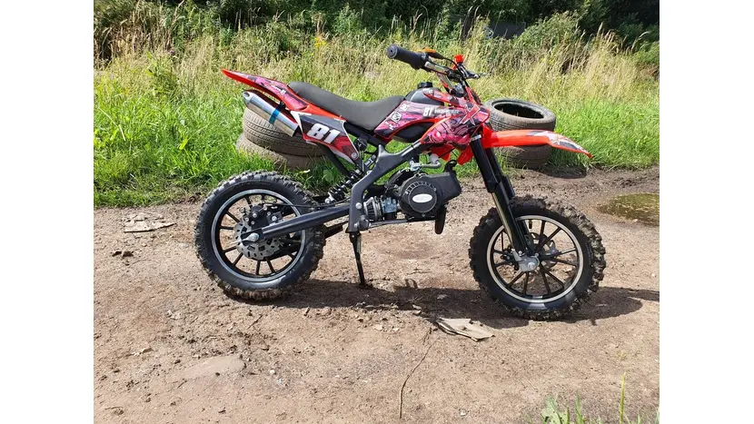 Пітбайк Highper DB701 (50сс) (червоний) фото 3 купити в Україні