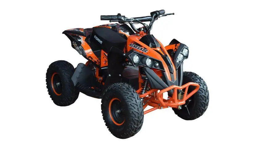 Электроквадроцикл Exdrive E-ATV Renegade 1200W/48V (оранжевый), фото фото 2