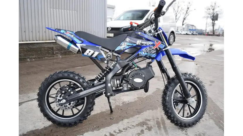 Пітбайк Highper DB701 (50сс) (синій) фото 2 купити в Україні