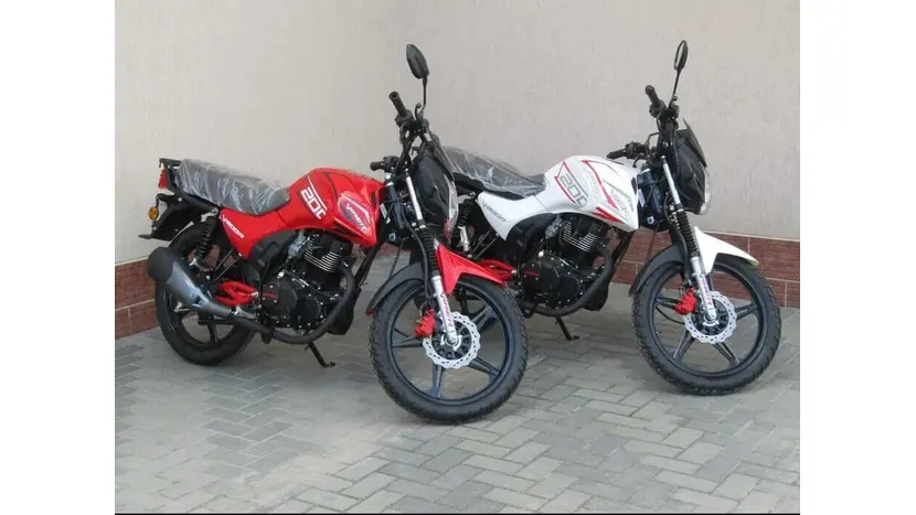 Мотоцикл VIPER ZS200А 2 (білий) фото 7 купити в Україні