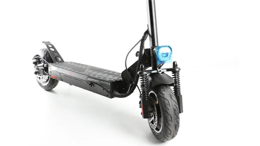 Електросамокат Crosser T4 (1000 Вт; 48 В; 12,5 А/ч), колёса 10" + сидіння фото 5 купити в Україні
