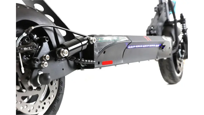 Електросамокат Crosser T4 (1000 Вт; 48 В; 12,5 А/ч), колёса 10" + сидіння фото 18 купити в Україні
