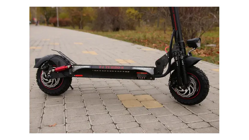 Электросамокат Crosser T4 Turbo-S (1500 Вт х 2 мотора; 60 В; 15 А/ч) колёса 10" + сидение, фото фото 14