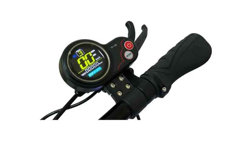 Электросамокат Crosser T4 (1000 Вт; 48 В; 12,5 А/ч), колёса 10" + сидение, амортизационная вилка, БЕЗ ЗАРЯДНОГО, фото фото 10