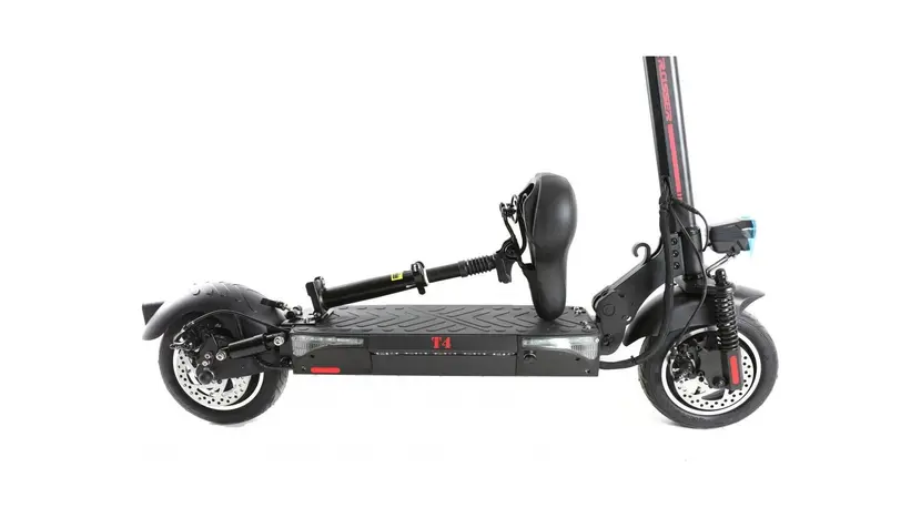 Электросамокат Crosser T4 (1000 Вт; 48 В; 12,5 А/ч), колёса 10" + сидение, амортизационная вилка, БЕЗ ЗАРЯДНОГО, фото фото 6