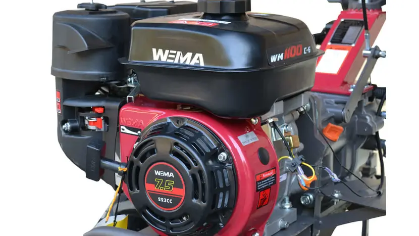 Мотоблок Weima WM1100C-6, 7 к.с., бензин, повітряне (з фрезою) фото 16 купити в Україні