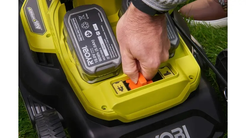 Газонокосарка Ryobi ONE Hybrid RY18LMH37A250 фото 2 купити в Україні
