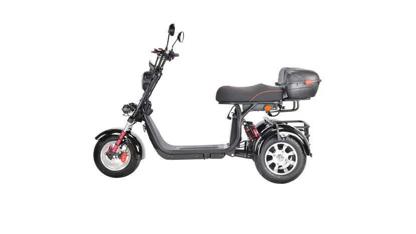 Электротрайк WS-ELECTRO PRO TRIKE 3000W Black, фото фото 2