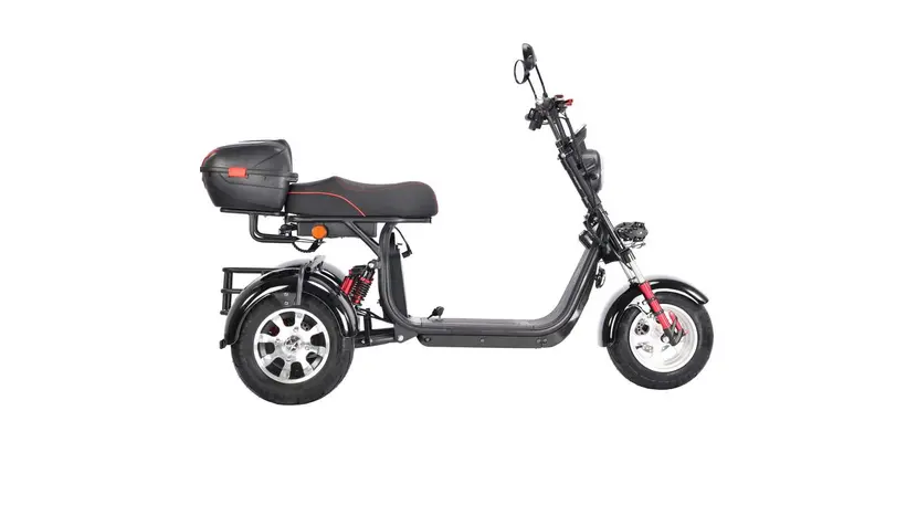 Электротрайк WS-ELECTRO PRO TRIKE 3000W Black, фото фото 4