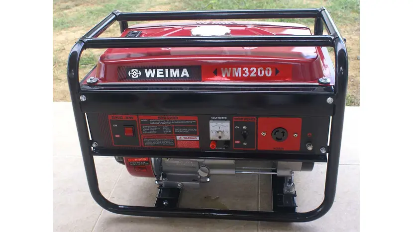 Бензиновый генератор Weima WM3200, однофазный (230 В), 3 кВт, фото фото 5