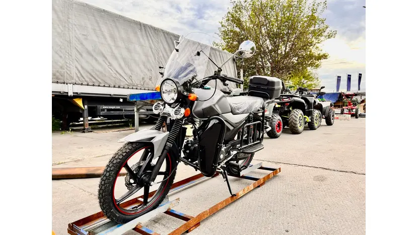 Мопед Viper V125S ALPHA (сірий) фото 2 купити в Україні