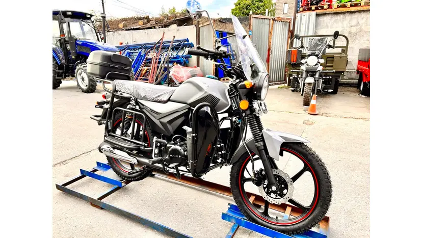 Мопед Viper V125S ALPHA (сірий) фото 3 купити в Україні