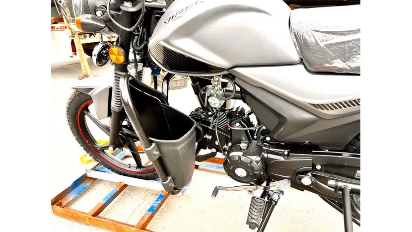 Мопед Viper V125S ALPHA (сірий) фото 5 купити в Україні