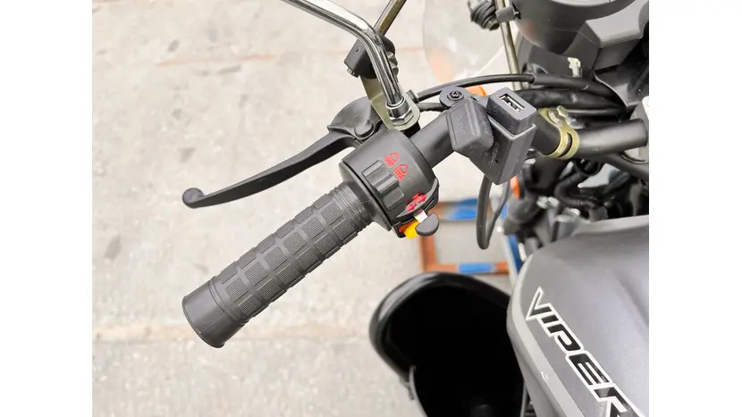 Мопед Viper V125S ALPHA (сірий) фото 7 купити в Україні