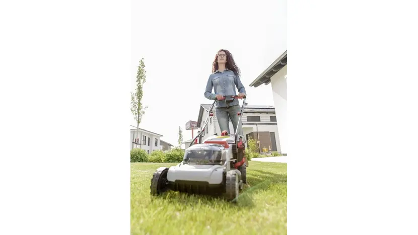 Газонокосарка акумуляторна AL-KO 34.8 Li + тример акумуляторний AL-KO GT 2025 Li Easy Flex фото 7 купити в Україні