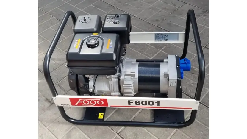 Бензиновый генератор Fogo F 6001, однофазный (230 В), 6.5 кВт, фото фото 3