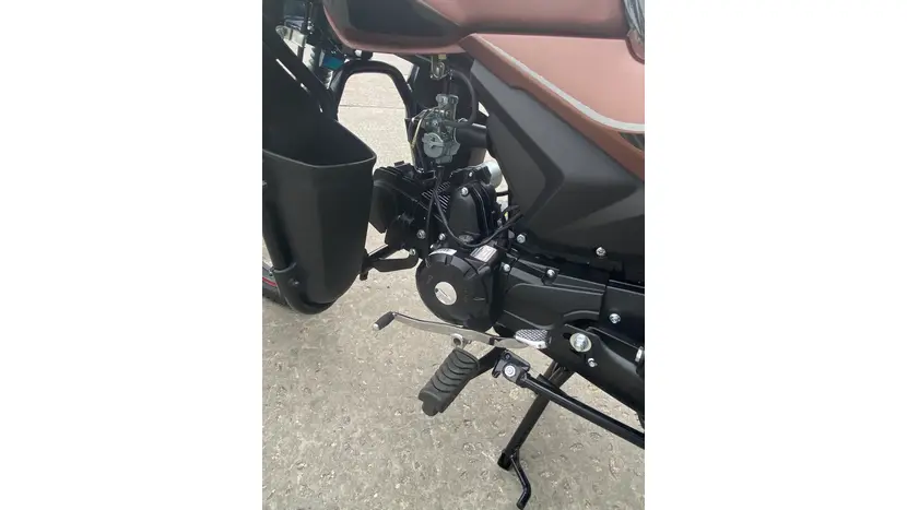 Мопед Viper V125S ALPHA (коричневий) фото 8 купити в Україні