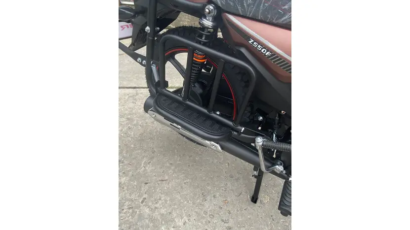 Мопед Viper V125S ALPHA (коричневий) фото 11 купити в Україні